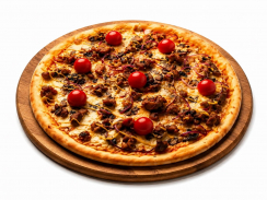 Пицца со свиной шейкой